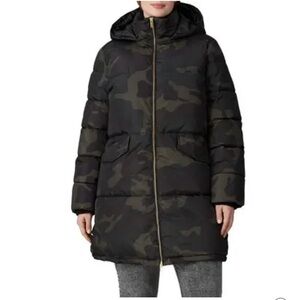 JUNAROSE Camo Padded Aop Parka